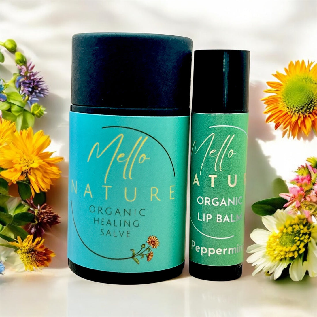 Lip Balm Tube & 1 oz Healing Salve Tube Combo